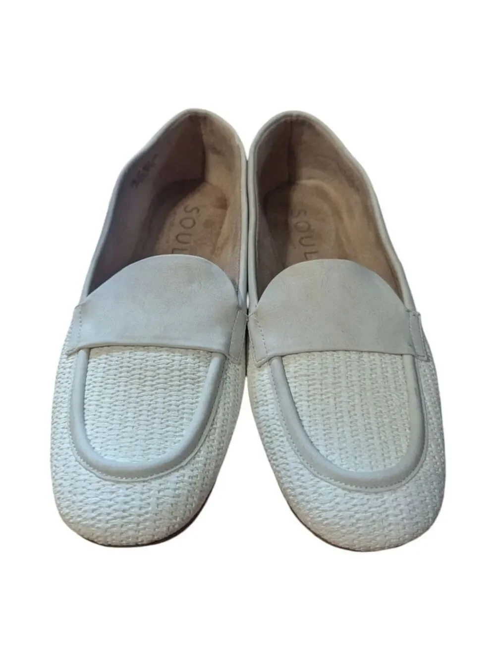 Naturalizer Soul Loafers Women Off White Size 9.5